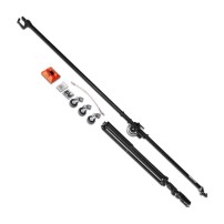 Manfrotto 025BS | Aluminiowy statyw oświetleniowy z ramieniem, kołami i przeciwwagą, wysokość do 0.85 m, udźwig do 3 kg Manfrott
