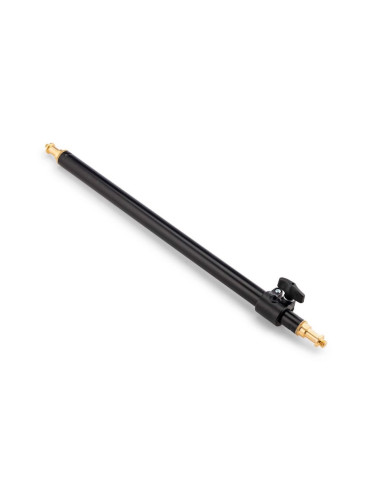Manfrotto 025BS | Aluminiowy statyw oświetleniowy z ramieniem, kołami i przeciwwagą, wysokość do 0.85 m, udźwig do 3 kg Manfrott