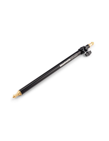 Manfrotto 025BS | Aluminiowy statyw oświetleniowy z ramieniem, kołami i przeciwwagą, wysokość do 0.85 m, udźwig do 3 kg Manfrott