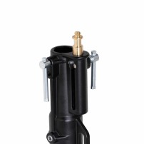 Manfrotto 025BS | Aluminiowy statyw oświetleniowy z ramieniem, kołami i przeciwwagą, wysokość do 0.85 m, udźwig do 3 kg Manfrott