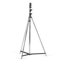Manfrotto 111CSU | Stalowy statyw oświetleniowy, srebrny, wysokość do 3.8 m, udźwig do 6 kg Manfrotto - 1