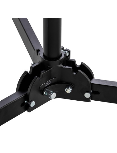 Manfrotto 298B | Aluminiowy statyw oświetleniowy na kółkach, max. wys. 3 m, udźwig do 5 kg Manfrotto - 5