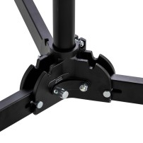 Manfrotto 298B | Aluminiowy statyw oświetleniowy na kółkach, max. wys. 3 m, udźwig do 5 kg Manfrotto - 5