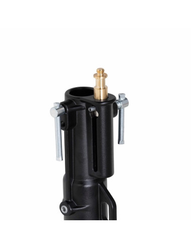 Manfrotto 298B | Aluminiowy statyw oświetleniowy na kółkach, max. wys. 3 m, udźwig do 5 kg Manfrotto - 8