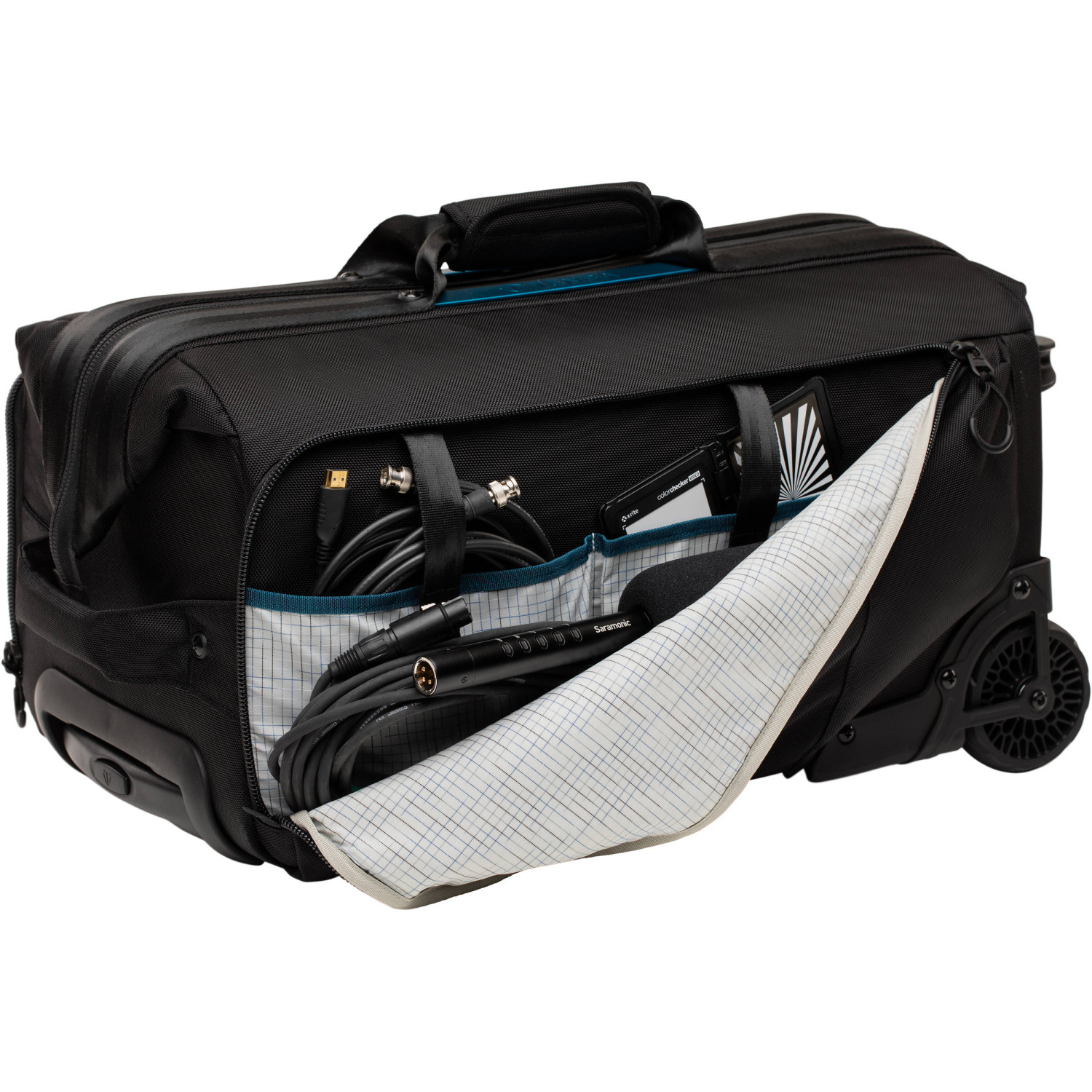 Tenba Cineluxe Roller 24 Black | Torba na kołach do kamer wideo aparatów wew. 28x53x23cm Tenba - 7