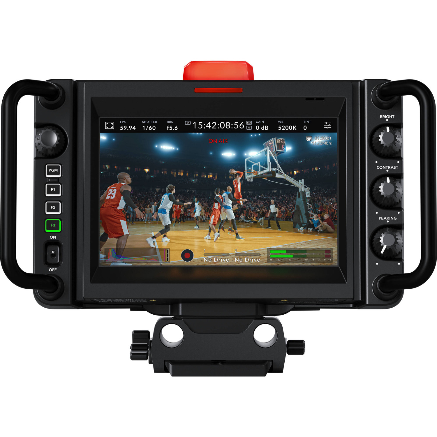 Blackmagic Design Studio Camera 4K Pro G2 | Kamera studyjna 4K 60 kl./s, mocowanie MFT, ekran 7", streaming Ethernet Blackmagic 