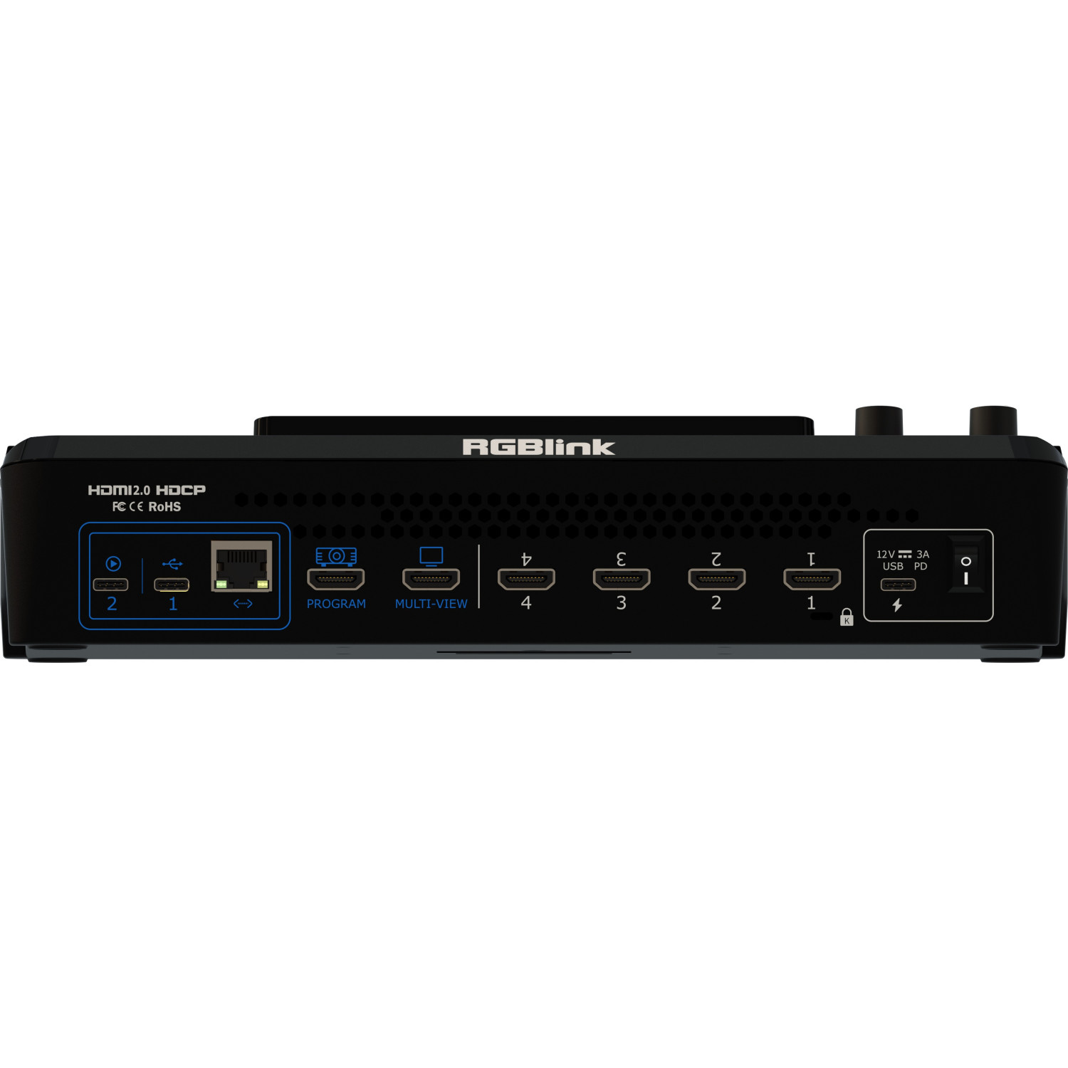 RGBlink Mini MX | Mikser audio-wideo, 4K / Full HD, 4-kanałowy, kontrola PTZ RGBlink - 4