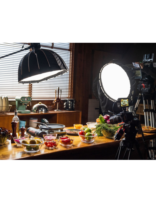 Nanlite Forza 60B II | Studyjna lampa LED, 72W, Bicolor, 2700-6500K, Wi-Fi, Bluetooth, DMX Nanlite - 12