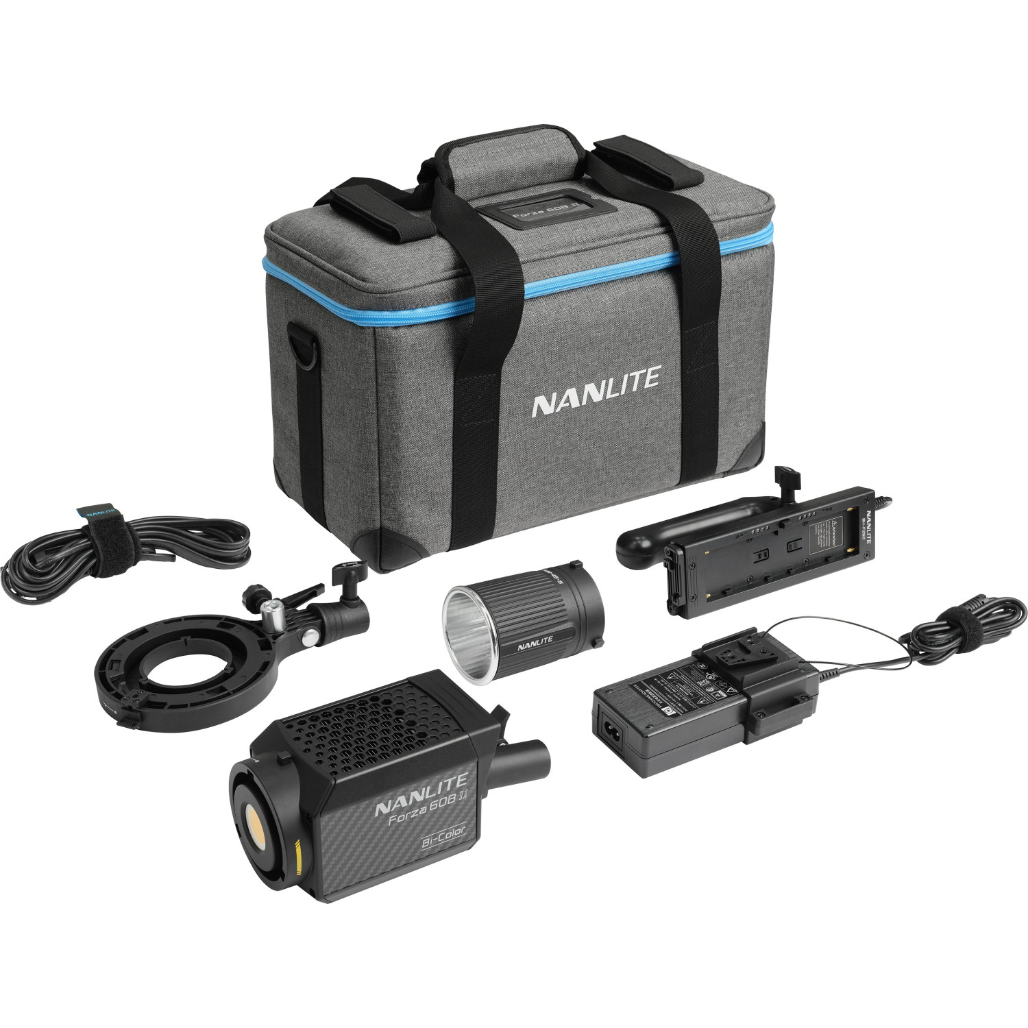 Nanlite Forza 60B II | Studyjna lampa LED, 72W, Bicolor, 2700-6500K, Wi-Fi, Bluetooth, DMX Nanlite - 2