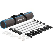 Nanlite Pavotube II 15C 4-Kit | Zestaw 4 mieczy świetlnych, tub LED, RGBWW, 0.7m, 60W, DMX, 2700K-7500K Nanlite - 1