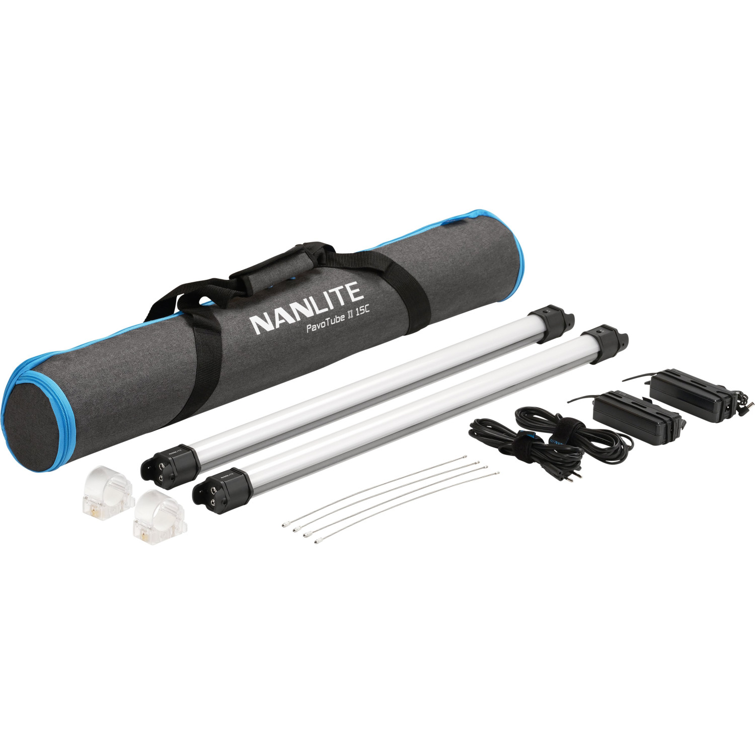 Nanlite Pavotube II 15C 2-Kit | Zestaw 2 mieczy świetlnych, tub LED, RGBWW, 0.7m, 60W, DMX, 2700K-7500K Nanlite - 1
