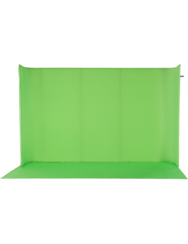 Nanlite LG-3522U | Tło 3.5x2.2m z ramą Chromakey Green do kluczowania