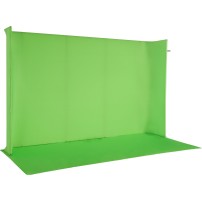 Nanlite LG-3522U U-Frame Green Screen Kit | Tło 3.5x2.2m z ramą Chromakey Green do kluczowania Nanlite - 3