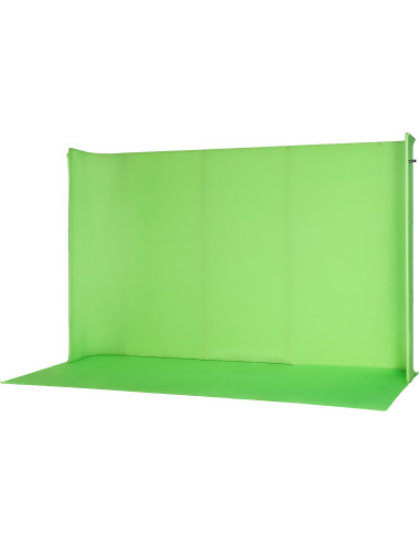 Nanlite LG-3522U U-Frame Green Screen Kit | Tło 3.5x2.2m z ramą Chromakey Green do kluczowania Nanlite - 4