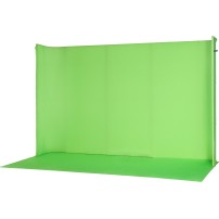 Nanlite LG-3522U U-Frame Green Screen Kit | Tło 3.5x2.2m z ramą Chromakey Green do kluczowania Nanlite - 4