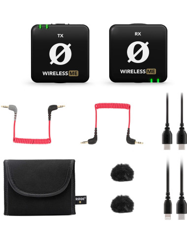 RODE Wireless ME | Bezprzewodowy system mikrofonowy do kamer, aparatów i urządzeń mobilnych Rode - 1