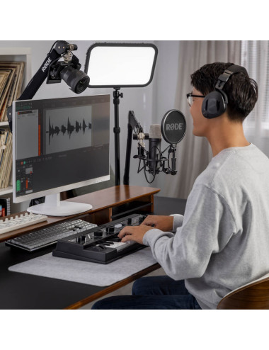 Rode NT1 5th Gen Black | Mikrofon pojemnościowy, kardioida, USB-C, XLR Rode - 6
