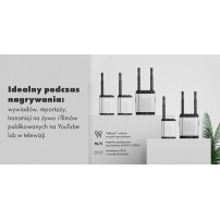 Saramonic Vlink2 Kit2 (RX + TX + TX) | Zestaw do bezprzewodowej transmisji dźwięku z talkback, mikrofon krawatowy Saramonic - 7