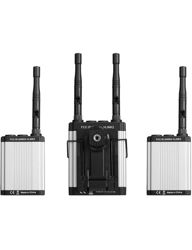 Saramonic Vlink2 Kit2 (RX + TX + TX) | Zestaw do bezprzewodowej transmisji dźwięku z talkback, mikrofon krawatowy Saramonic - 4
