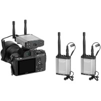 Saramonic Vlink2 Kit2 (RX + TX + TX) | Zestaw do bezprzewodowej transmisji dźwięku z talkback, mikrofon krawatowy Saramonic - 5