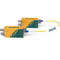 AVMATRIX FE1121 3G-SDI | Przedłużacz SDI przez światłowód, odległość do 20km AVMATRIX - 1