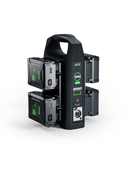 Anton Bauer VM4 (8475-0145) | 4-kanałowa ładowarka do akumulatorów V-Mount Micro / 2-kanałowa do V-Mount Anton Bauer - 6
