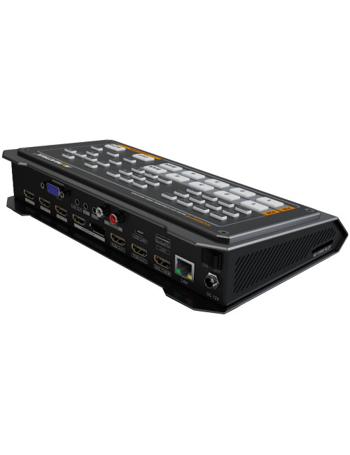 AVMATRIX HVS0401E | Mikser wideo FullHD, 4-kanałowy, 4x HDMI, 1x DisplayPort, streaming USB/LAN AVMATRIX - 4