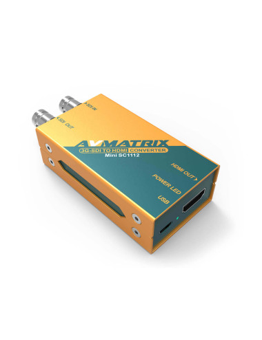 AVMATRIX MINI SC1112 | Konwerter sygnału 3G-SDI na HDMI AVMATRIX - 4