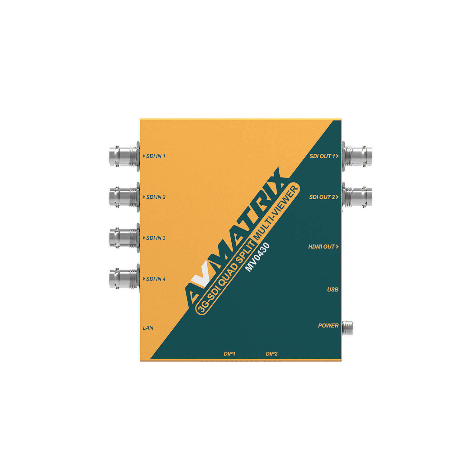 AVMATRIX MV0430 | 4-kanałowy Multiviewer SDI, HDMI/SDI Output AVMATRIX - 4