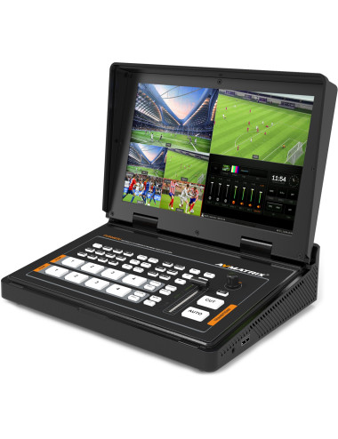 AVMATRIX PVS0403U | Mikser wideo, 4-kanałowy z 10.1" ekranem, 2x HDMI, 2x SDI, Tally, streaming USB AVMATRIX - 1
