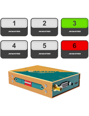 AVMATRIX TS3019-6 | System bezprzewodowych lamp Tally 6szt AVMATRIX - 1