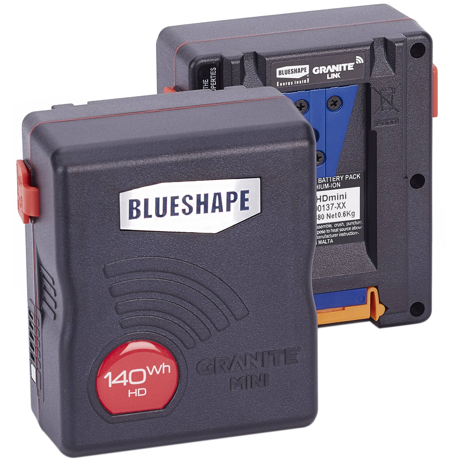 Blueshape BV140HDMINI | Akumulator V-Mount, Wi-Fi, 143 Wh, 14.4V, D-Tap/P-Tap, IP54 Blueshape - 1