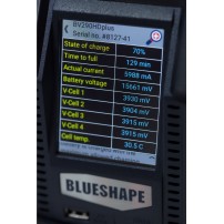 Blueshape CVS4XL | 4-kanałowa ładowarka akumulatorów V-Mount, adapter zasilania stałego, diagnostyka baterii Blueshape - 11