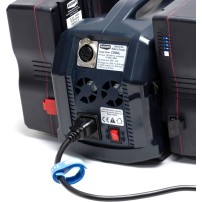 Blueshape CVS4XL | 4-kanałowa ładowarka akumulatorów V-Mount, adapter zasilania stałego, diagnostyka baterii Blueshape - 7