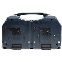 Blueshape CVS4XL | 4-kanałowa ładowarka akumulatorów V-Mount, adapter zasilania stałego, diagnostyka baterii Blueshape - 6