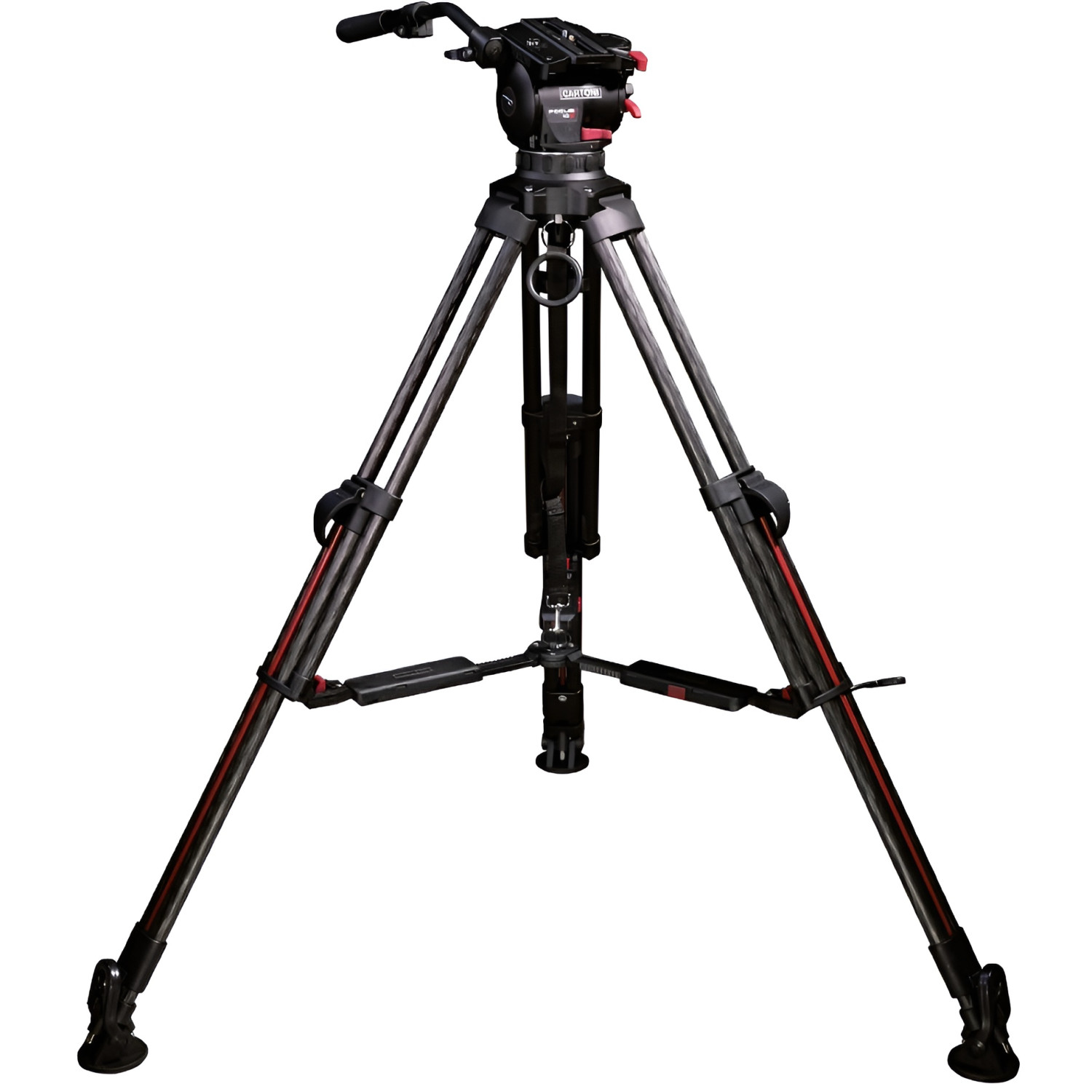 Cartoni Focus 10 SDS CF System (KSDS10-C) | Carbonowy statyw wideo z głowicą, udźwig do 12 kg, wysokość do 175 cm Cartoni - 1