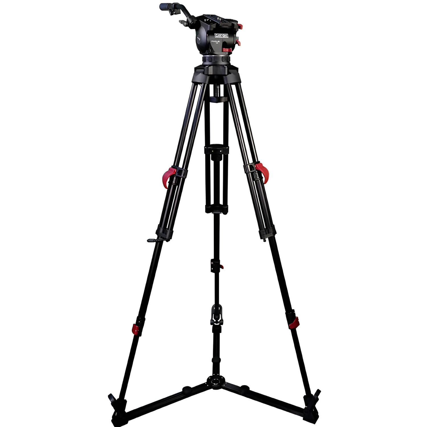 Cartoni Focus 10 Red Lock System GS (KF10-RLG) | Aluminiowy statyw wideo z głowicą, udźwig do 12 kg, wysokość do 167 cm Cartoni 
