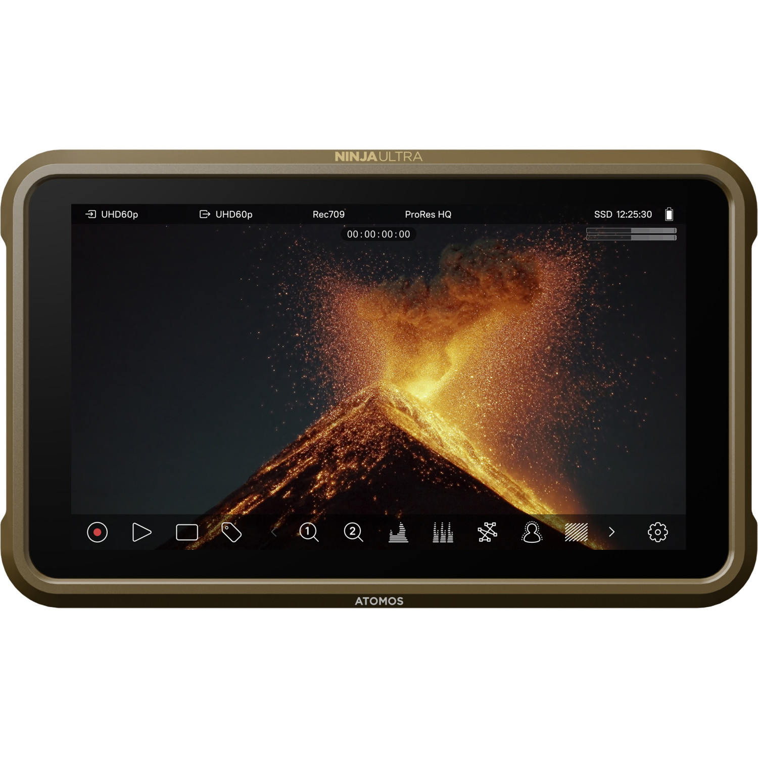 Atomos Ninja Ultra | Rekorder wideo, 8K, RAW, H.265, HDR, IPS 5", HDMI, SSD Atomos - 1