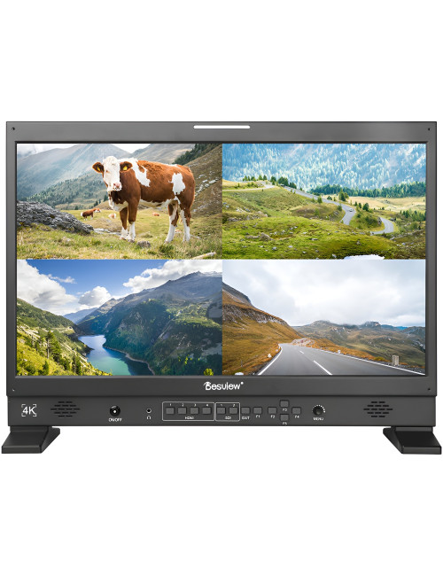 Desview S17-HDR | Monitor podglądowy 4K, reżyserski 17.3", SDI / HDMI, Multiview, V-Mount Desview - 1