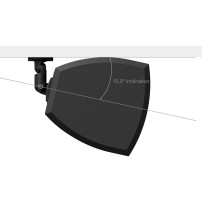AUDAC XENO6/W | Pasywny głośnik ścienny, 6" + 1", 80W RMS, 8 Ohm AUDAC - 4