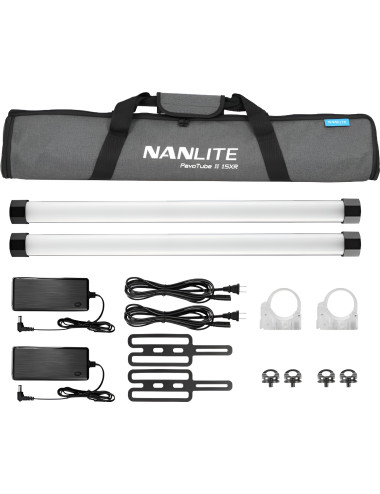 Nanlite PavoTube II 15XR 2-Kit | 2 Lampy tubowe, miecze świetlne, RGBWW, 0.6 m, 35W, DMX, 2700K-12000K Nanlite - 1