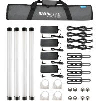 Nanlite PavoTube II 15XR 4-Kit | 4 Lampy tubowe, miecze świetlne, RGBWW, 0.6 m, 35W, DMX, 2700K-12000K Nanlite - 1