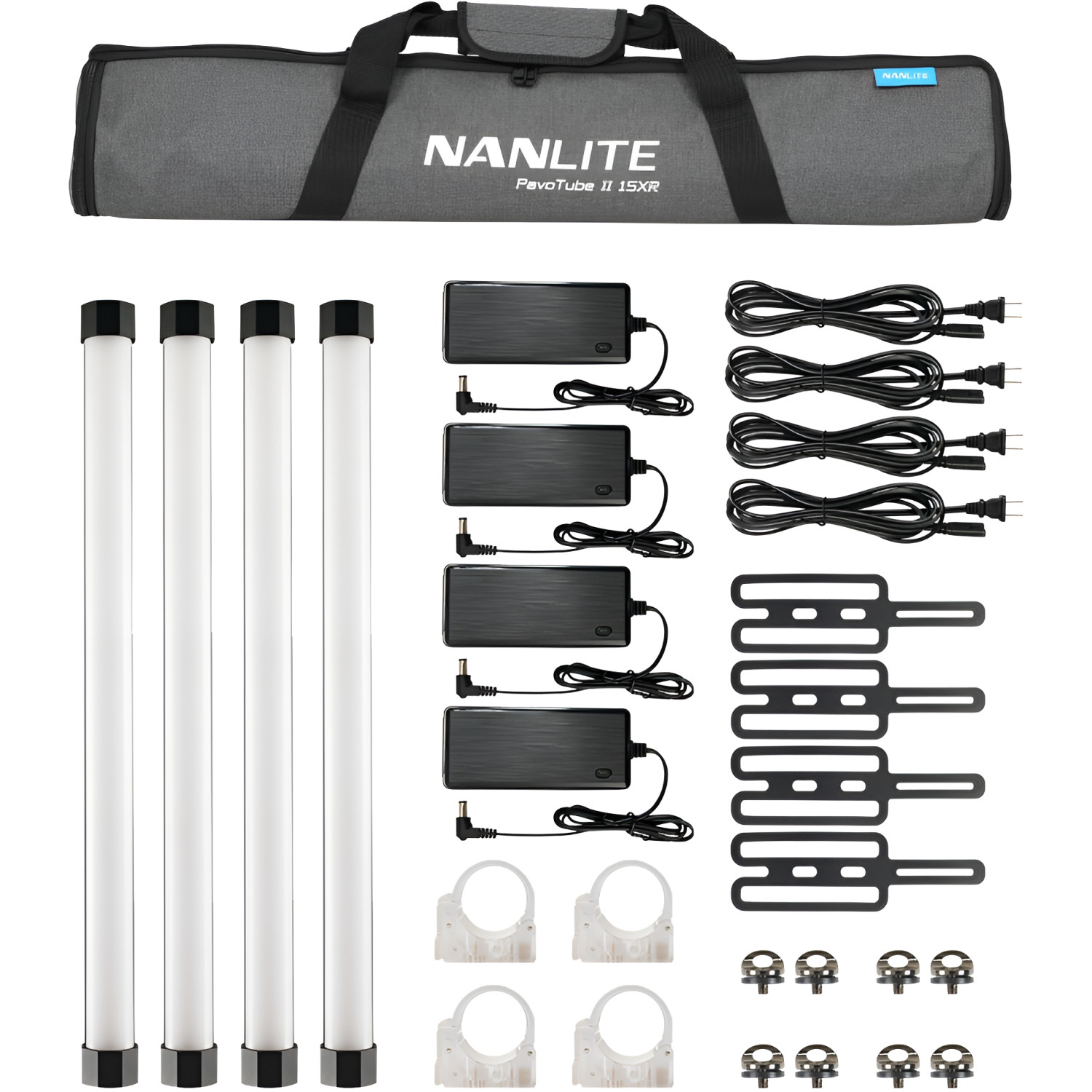 Nanlite PavoTube II 15XR 4-Kit | 4 Lampy tubowe, miecze świetlne, RGBWW, 0.6 m, 35W, DMX, 2700K-12000K Nanlite - 1