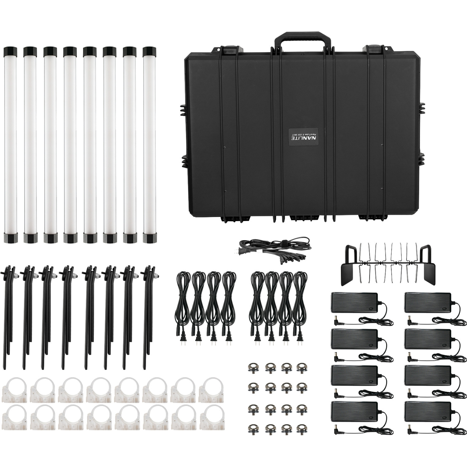 Nanlite PavoTube II 15XR 8-Kit | 8 Lamp tubowych, miecze świetlne, RGBWW, 0.6 m, 35W, DMX, 2700K-12000K Nanlite - 1