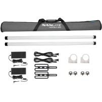 Nanlite PavoTube II 30XR 2-Kit | 2 Lampy tubowe, miecze świetlne, RGBWW, 1m, 70W, DMX, 2700K-12000K Nanlite - 1