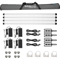 Nanlite PavoTube II 30XR 4-Kit | 4 Lampy tubowe, miecze świetlne, RGBWW, 1m, 70W, DMX, 2700K-12000K Nanlite - 1