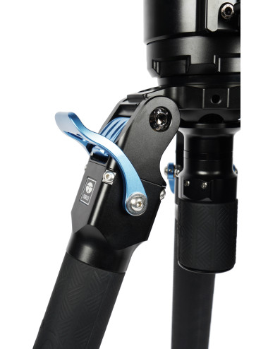 Sirui Pro Video Tripod Kit Rapid SVT-75 Pro + Fluid Head SVH15 | Carbonowy statyw wideo z głowicą, udźwig 25 kg, wys. 153 cm Sir