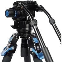 Sirui Pro Video Tripod Kit Rapid SVT-75 Pro + Fluid Head SVH15 | Carbonowy statyw wideo z głowicą, udźwig 25 kg, wys. 153 cm Sir