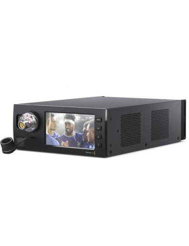 Blackmagic Design Studio Fiber Converter | Rozszerzenie zasilania, kontroli i sygnału przez światłowód dla kamer URSA Blackmagic