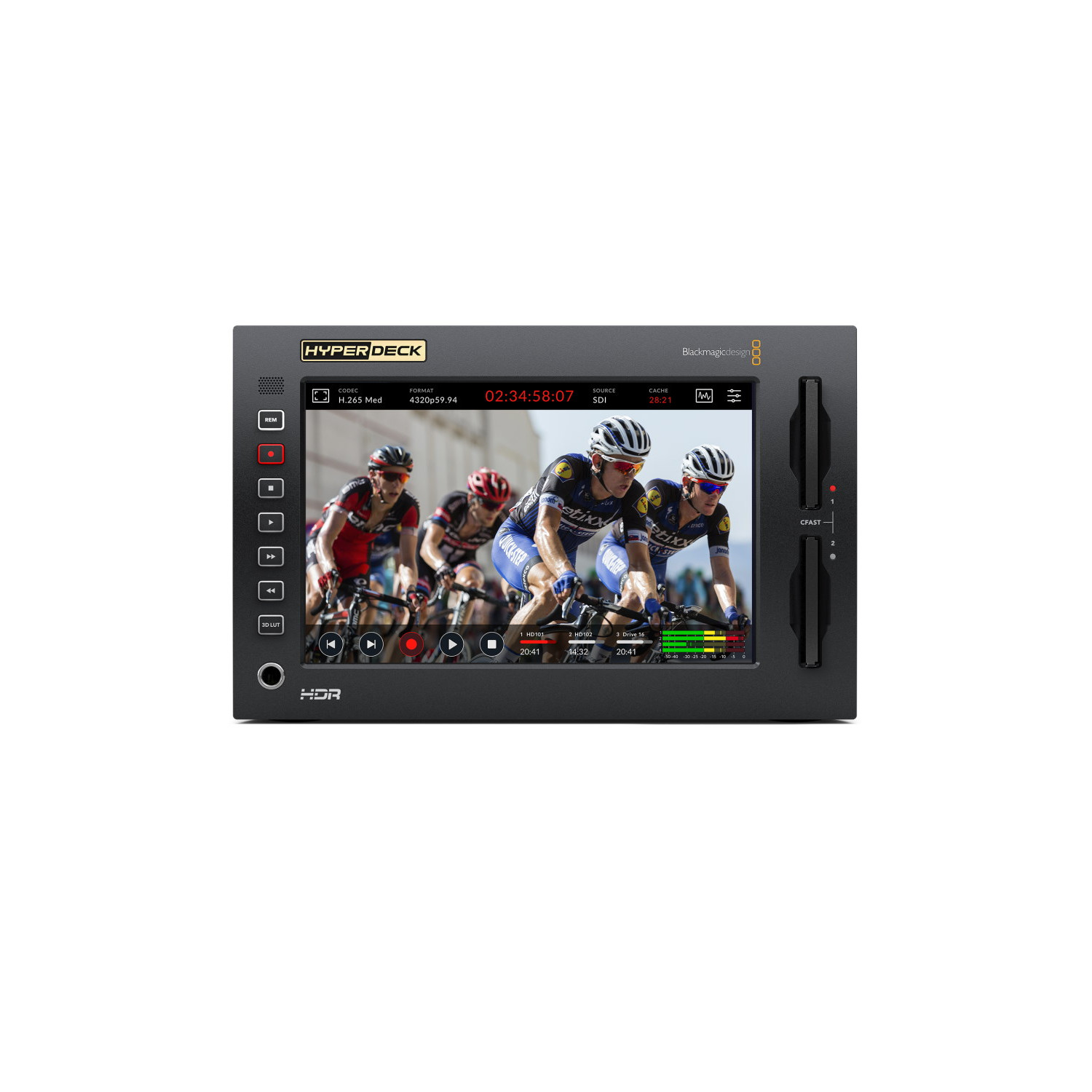 Blackmagic Design HyperDeck Extreme 8K HDR | Rekorder wideo 8K Blackmagic Design - 1